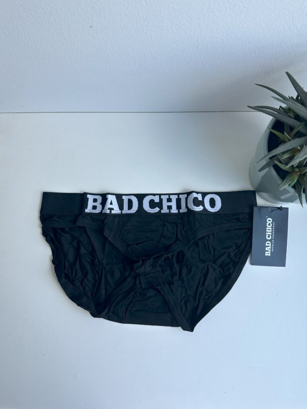 BAD CHICO - Platinum Modal Brief - Black (Size M) - Picture 3 of 7